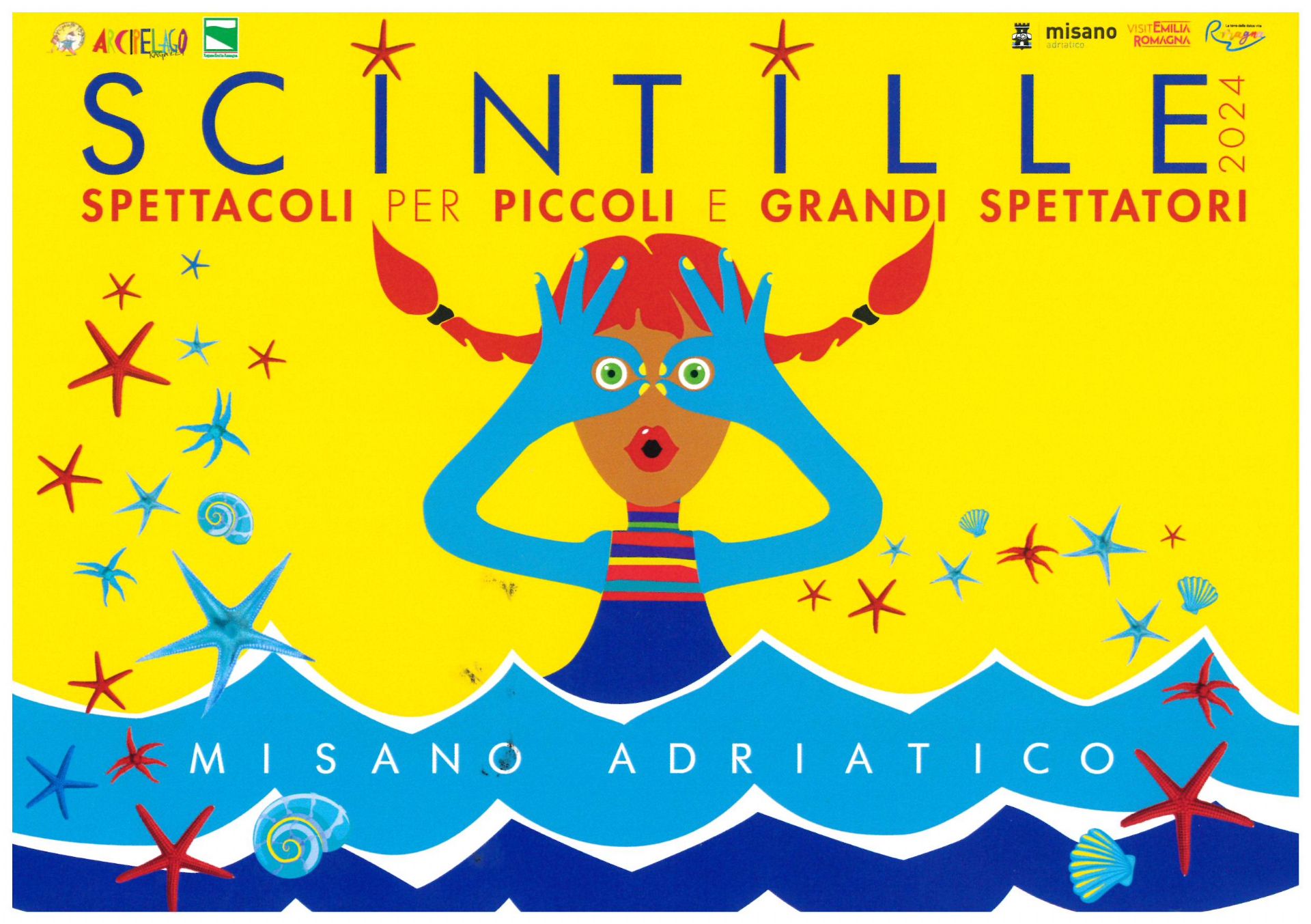locandina Scintille - spettacoli per piccoli e grandi spettatori
